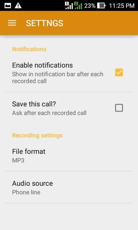 Auto Call Recording screenshot 2