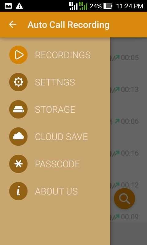 Auto Call Recording 6 تصوير الشاشة