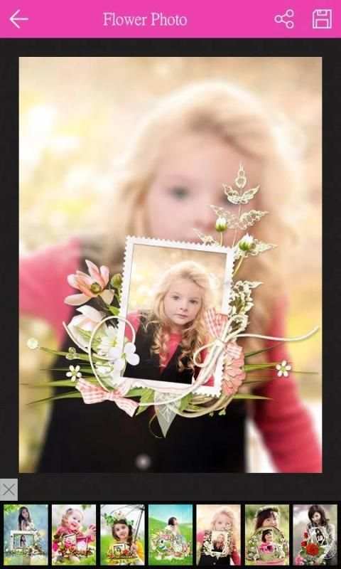 Pic in Pic (PIP) Flower Photo screenshot 8