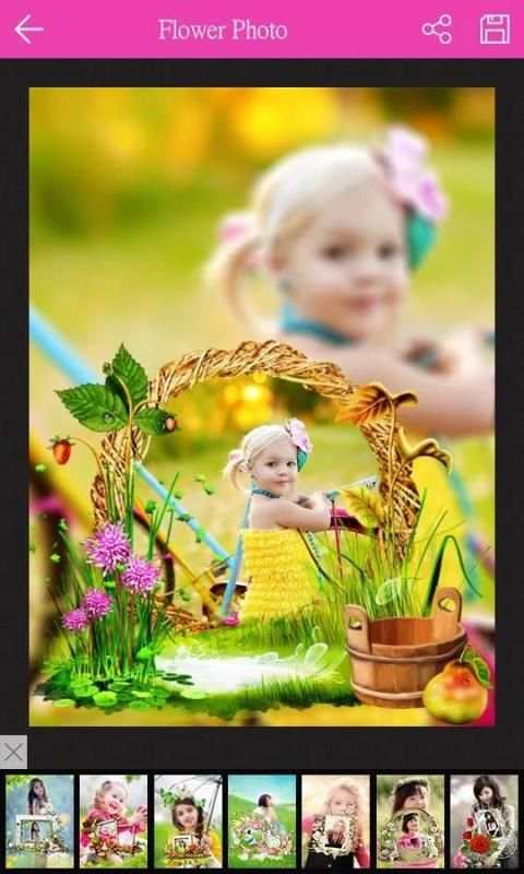 Pic in Pic (PIP) Flower Photo screenshot 7