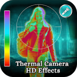 Thermal Camera Filter Effect SimulatorFlash Lights आइकन