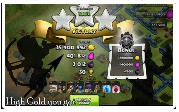 Server Gems Clash of Clans FHX 1 تصوير الشاشة