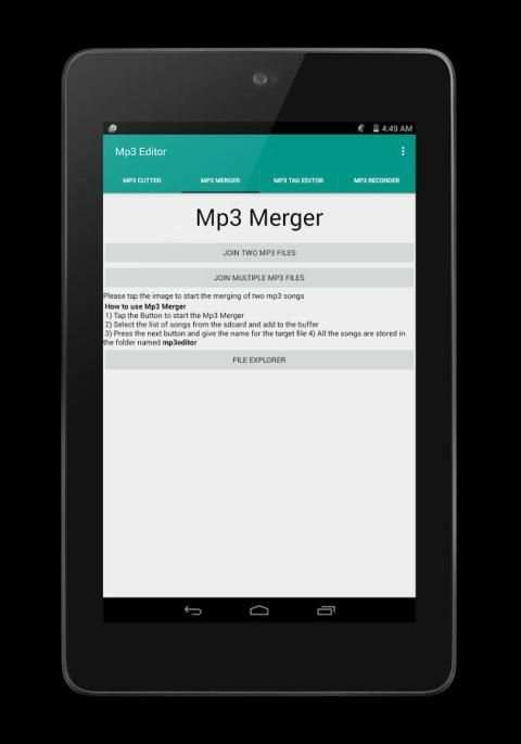 Mp3 Editor,Merger & Cutter скриншот 6