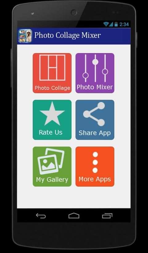 Photo Collage Mixer Editor स्क्रीनशॉट 1