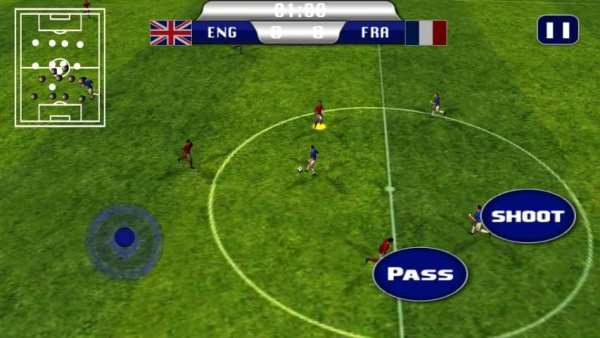 Football euro Real soccer 2016 screenshot 3