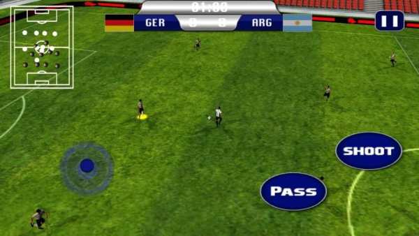 Football euro Real soccer 2016 screenshot 4