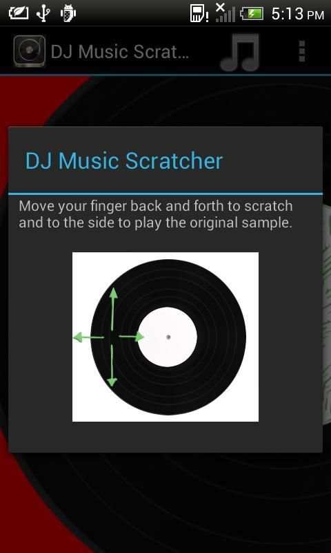 DJ Music Scratcher скриншот 1