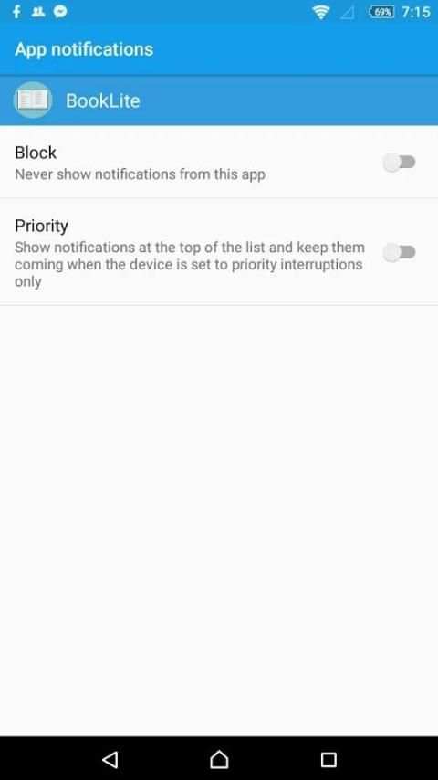 Booklite screenshot 1