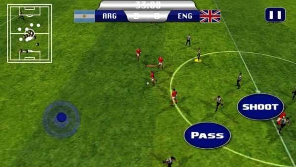 Football euro Real soccer 2016 screenshot 1