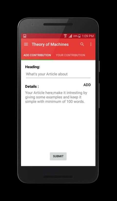 Theory of Machines 7 تصوير الشاشة