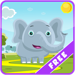 Baby Games Animal Sounds Free आइकन
