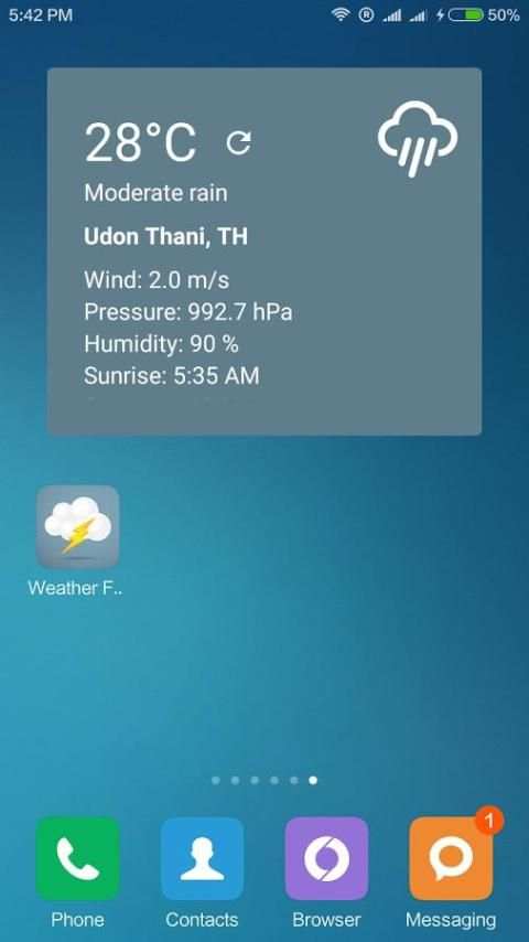 Weather Forecast screenshot 1