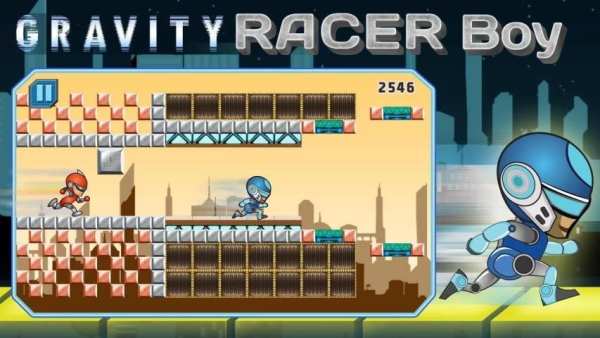 Gravity Racer Boy स्क्रीनशॉट 1