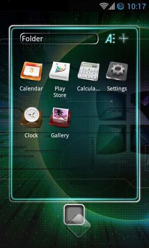 Classic Next Launcher 3D Theme 1 تصوير الشاشة