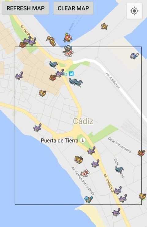 PokeRadar - Live Pokemon Map screenshot 2