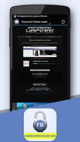 Hack Facebook Prank screenshot 4