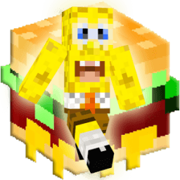 Craft Sponge Boy Hamburger أيقونة