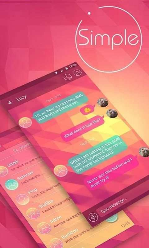 Tema Pinky Eksklusif screenshot 5