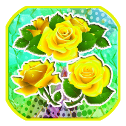 rose bubble shooter icon
