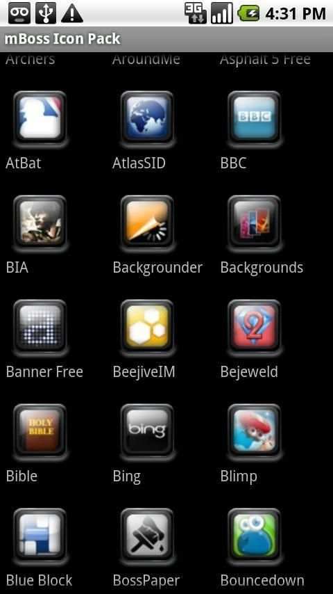 Icon Pack - mBoss screenshot 2