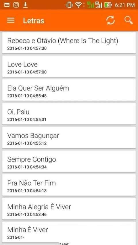 Letras Cúmplices de um Resgate screenshot 2