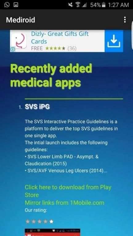 Mediroid | free medical apps screenshot 8