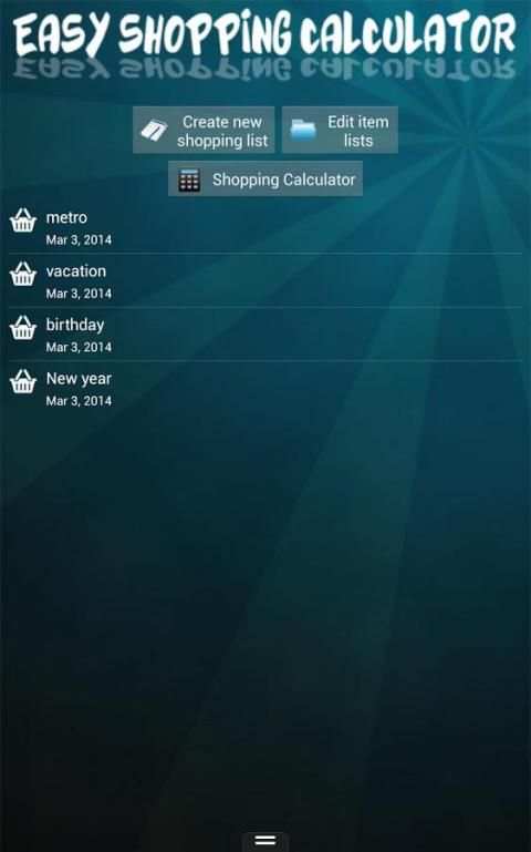 Easy Shopping Calculator screenshot 2