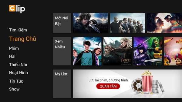 Clip.vn For Android TV screenshot 4