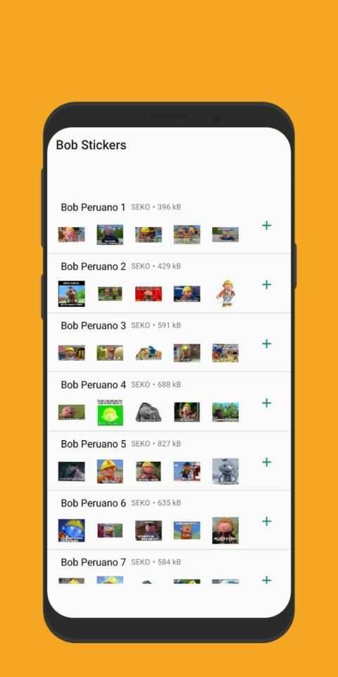 Bob Peruano - WhatsApp Stickers screenshot 4