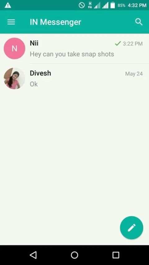 IN Messenger screenshot 1