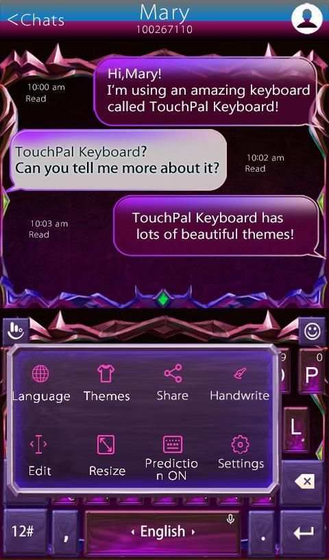 Rocky Keyboard Theme screenshot 2