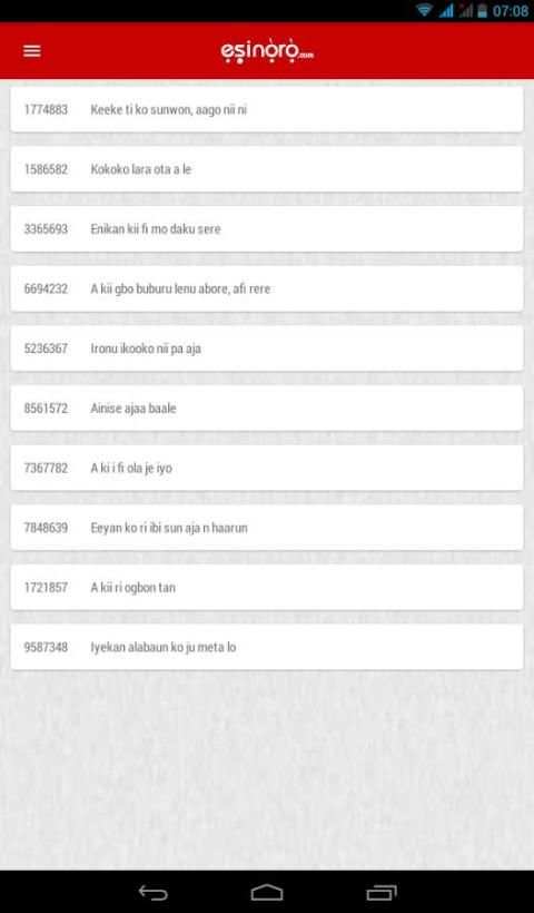 Esinoro - Owe Yoruba screenshot 3