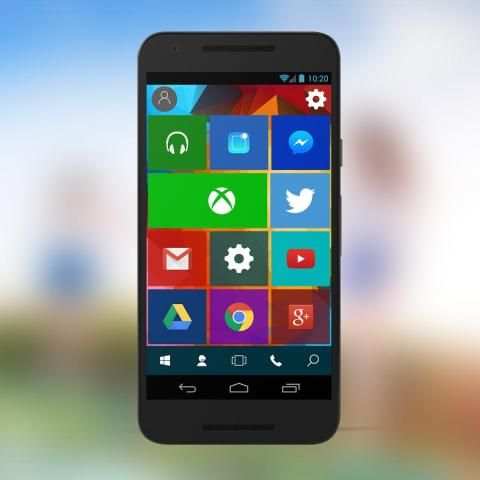 Win Phone 10 Launcher screenshot 3