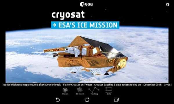 ESA cryosat screenshot 10