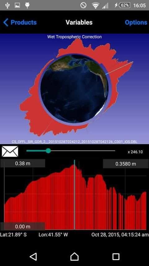 ESA cryosat screenshot 5