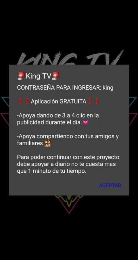 King TV Cine screenshot 2
