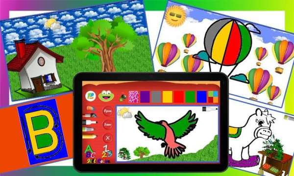 Kids Drawing Board скриншот 10