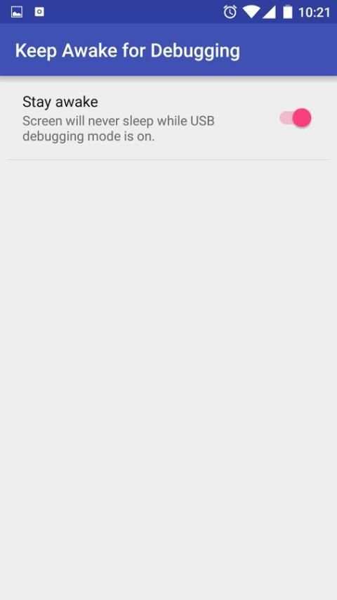 Keep Awake for Debugging स्क्रीनशॉट 2