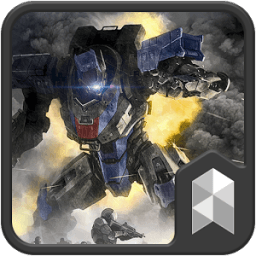 Robot Wars Launcher theme أيقونة