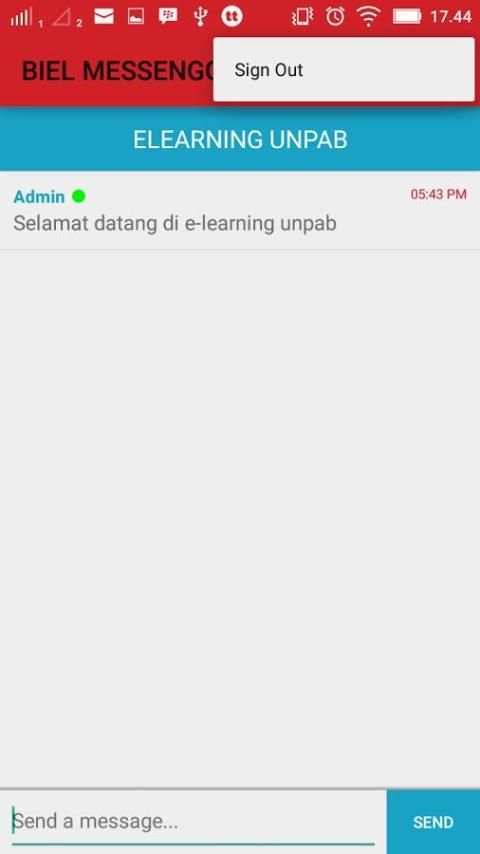 BIEL MESSENGER screenshot 1