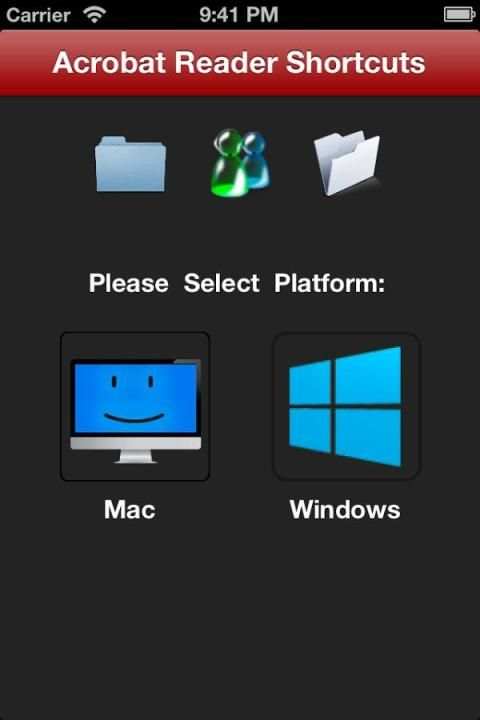 Shortcuts Acrobat Reader скриншот 14