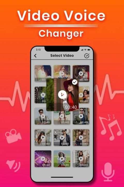 Video Voice Changer - Audio Effects स्क्रीनशॉट 6