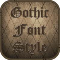 Gothic Font Style