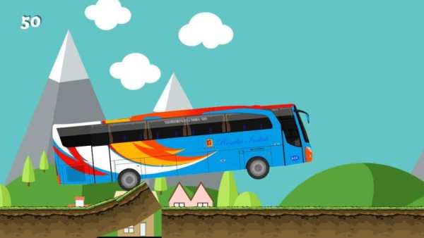 Rosalia Indah Bus Game screenshot 1