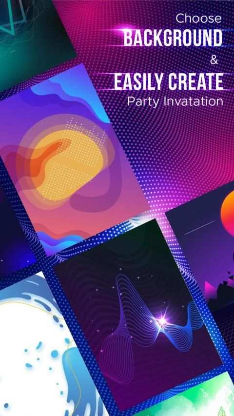 Party Invitation Maker स्क्रीनशॉट 7
