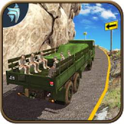 Army Cargo Truck Game 4*4