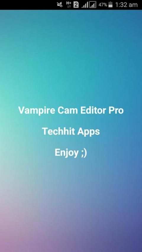 Vampire Cam Editor Pro screenshot 1