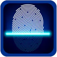 Fingerprint app Lock simulated