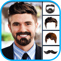 Man Hair Mustache Style आइकन
