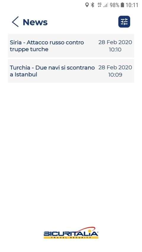 Sicuritalia Travel Security 2.0 screenshot 3